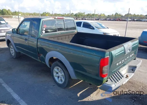 2002 Nissan Frontier Xe из США, поврежденный, VIN 1N6DD26S92C306896